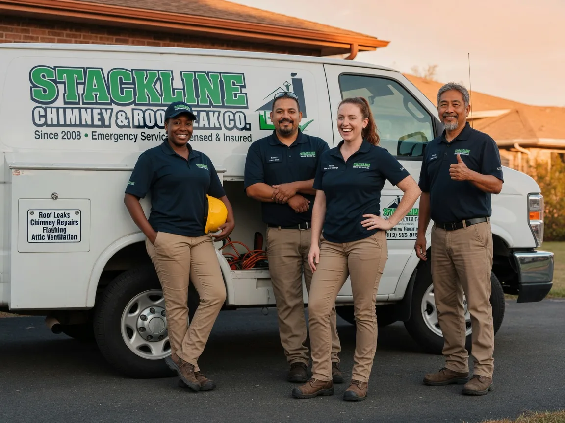 Chimney flashing repair company in Cofield, NC